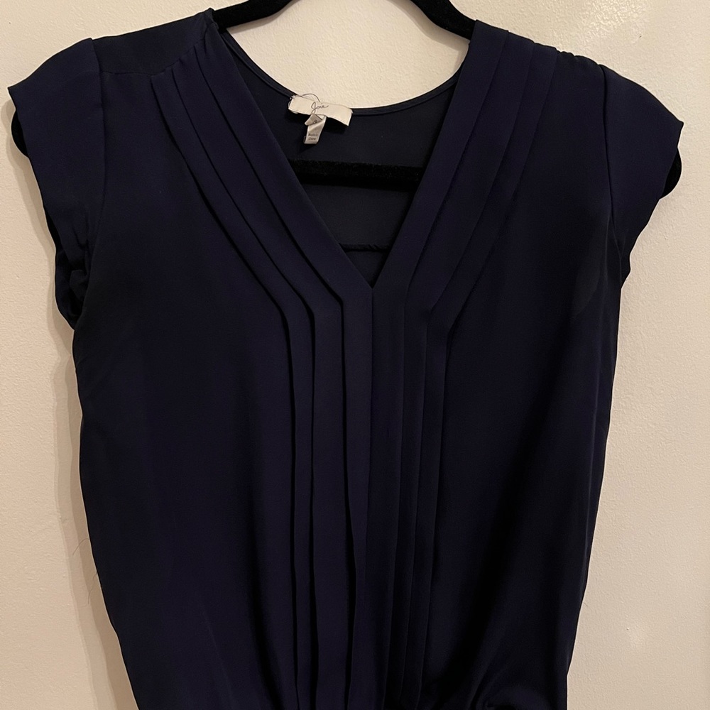 Joie Navy Blouse
